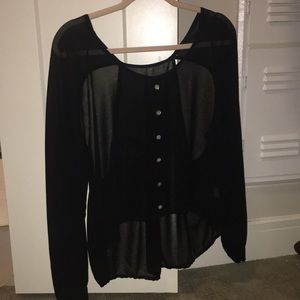 A black blouse